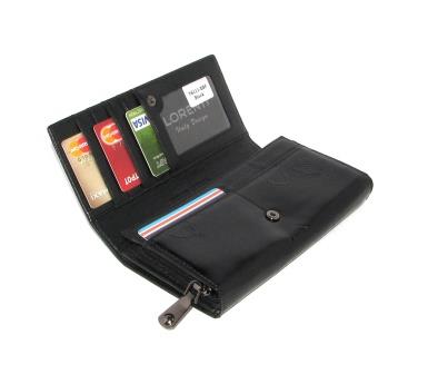 Гаманець жіночий Lorenti L76111-EBF BLACK Гаманець жіночий Lorenti L76111-EBF BLACK
